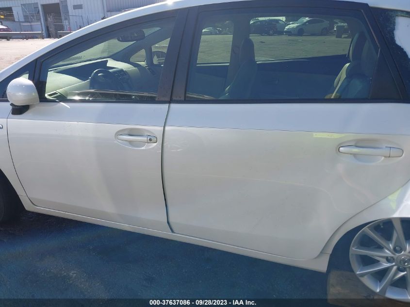 2013 TOYOTA PRIUS V TWO/THREE/FIVE - JTDZN3EUXD3212107