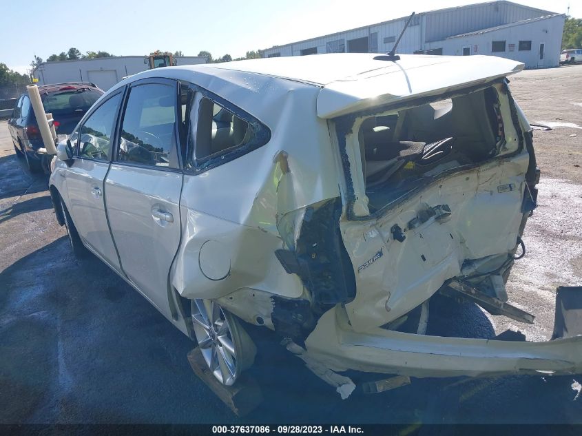 2013 TOYOTA PRIUS V TWO/THREE/FIVE - JTDZN3EUXD3212107