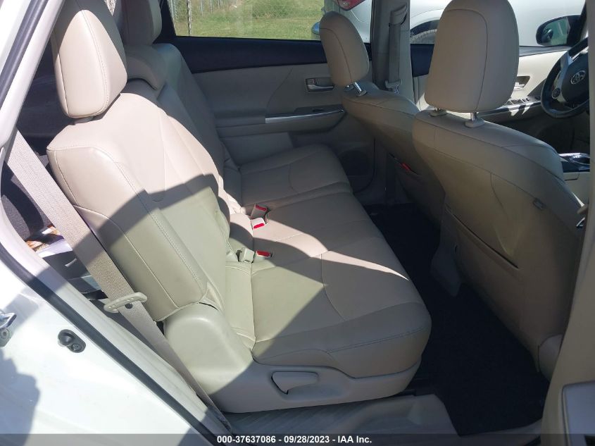 2013 TOYOTA PRIUS V TWO/THREE/FIVE - JTDZN3EUXD3212107