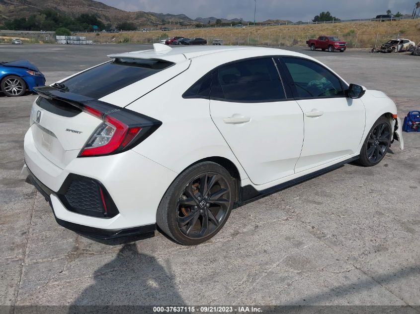 SHHFK7H46KU400829 Honda Civic Hatchback SPORT 4