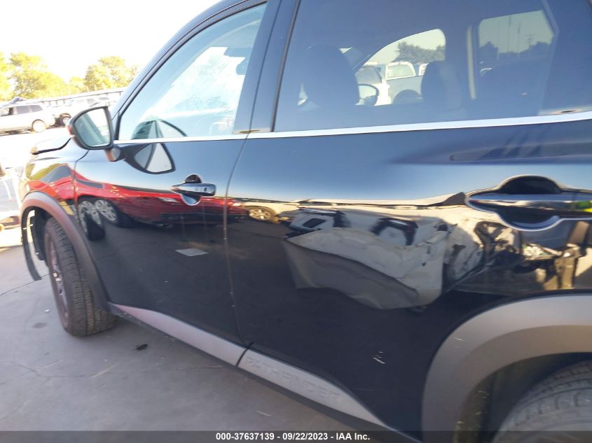 2022 NISSAN PATHFINDER SV - 5N1DR3BA9NC213383