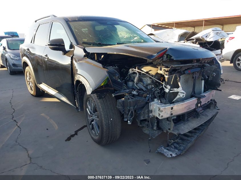 2022 NISSAN PATHFINDER SV - 5N1DR3BA9NC213383