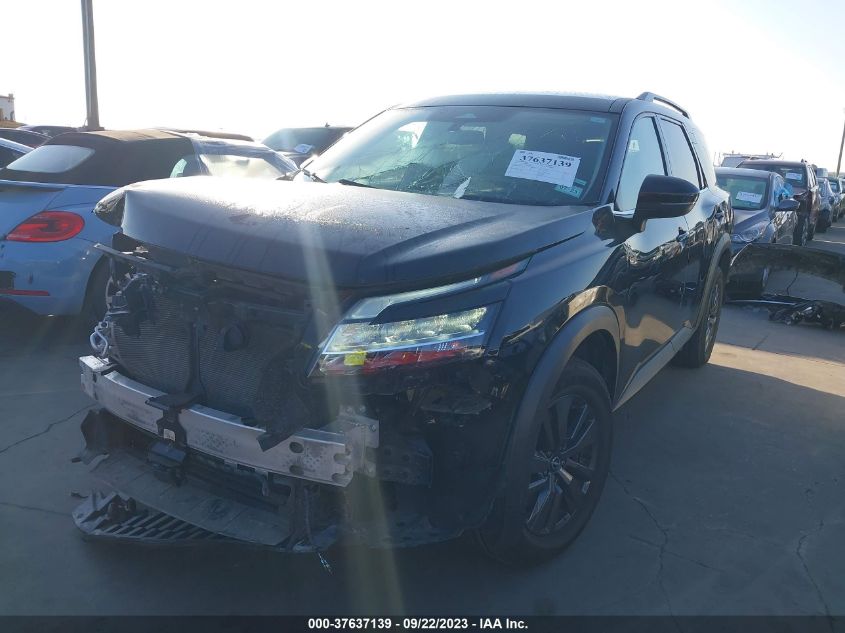 2022 NISSAN PATHFINDER SV - 5N1DR3BA9NC213383