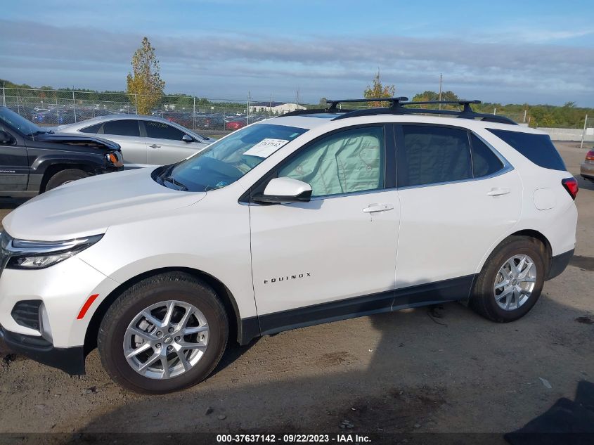 2022 CHEVROLET EQUINOX LT - 3GNAXUEV1NL290567