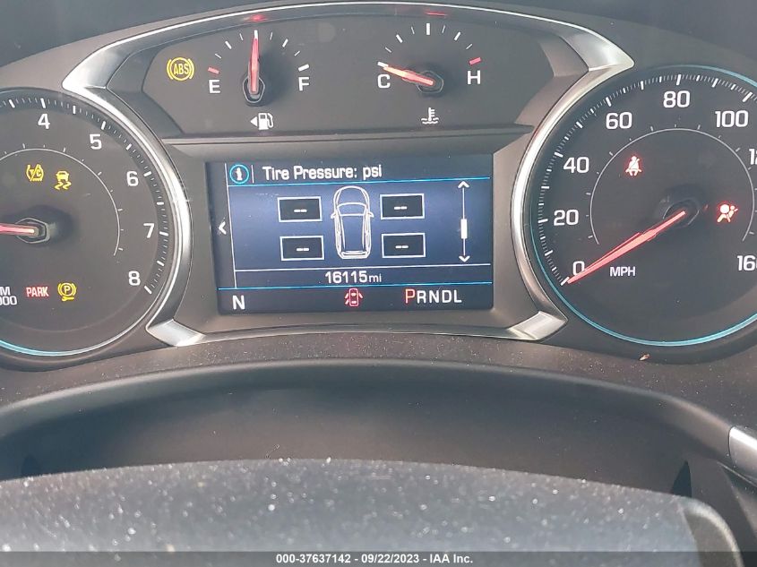2022 CHEVROLET EQUINOX LT - 3GNAXUEV1NL290567