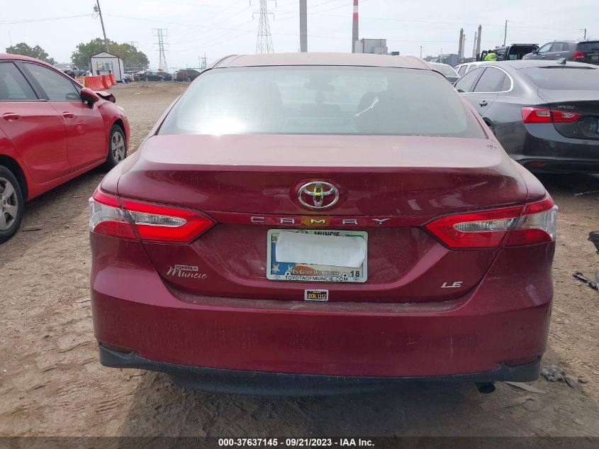 2018 TOYOTA CAMRY L/LE/XLE/SE/XSE - 4T1B11HKXJU550085