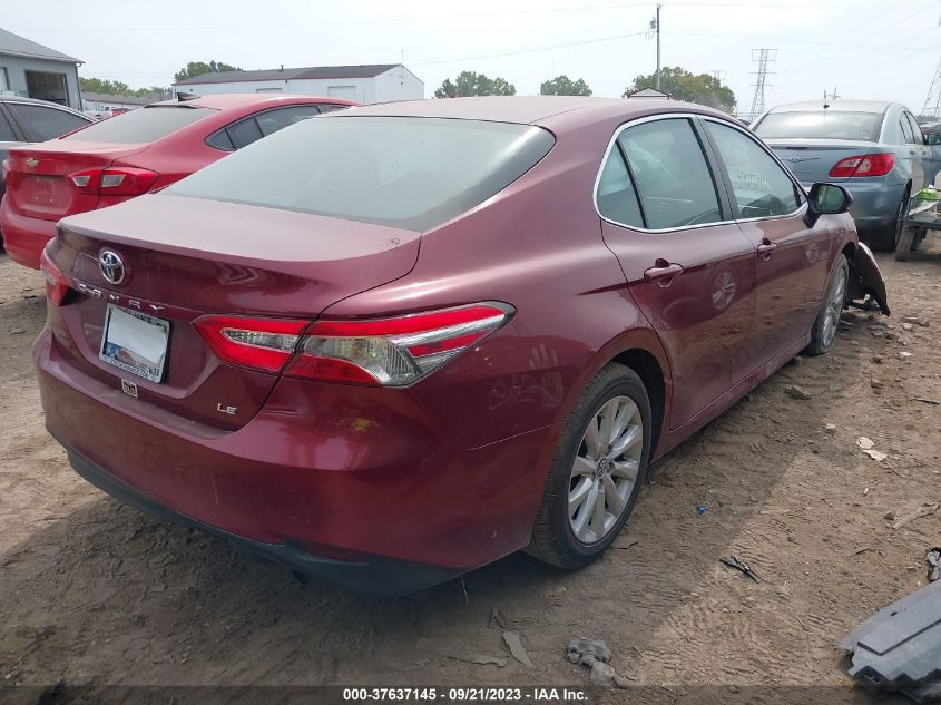 2018 TOYOTA CAMRY L/LE/XLE/SE/XSE - 4T1B11HKXJU550085