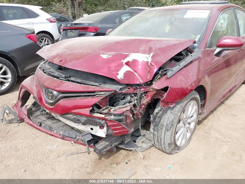 2018 TOYOTA CAMRY L/LE/XLE/SE/XSE - 4T1B11HKXJU550085