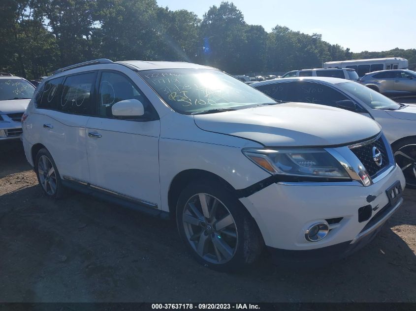 2013 NISSAN PATHFINDER PLATINUM - 5N1AR2MM3DC653103
