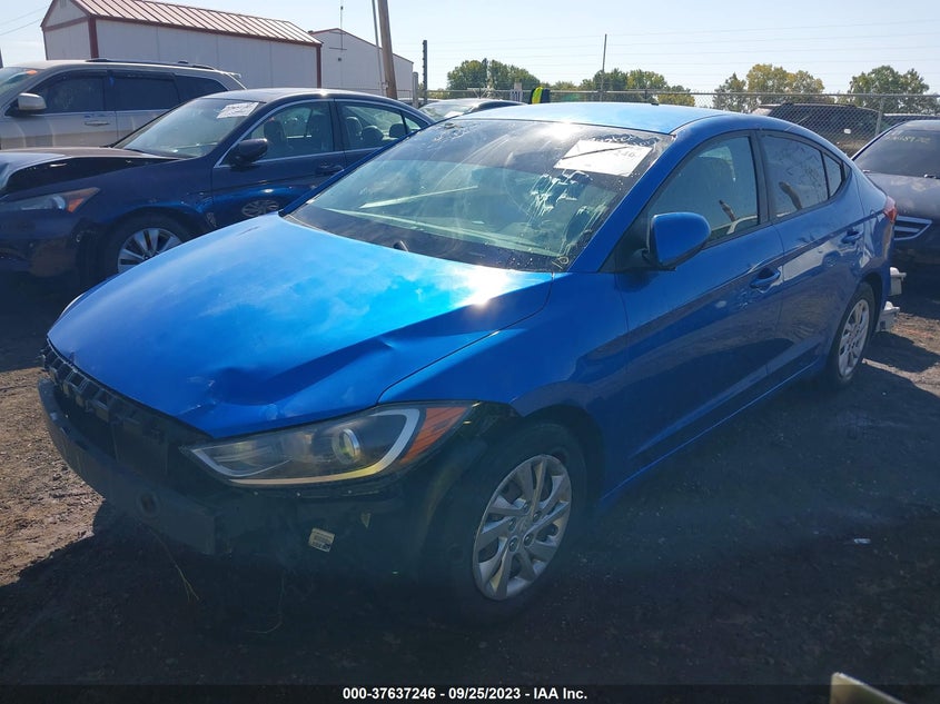 VIN 5NPD74LF5HH165934 2017 HYUNDAI ELANTRA SE