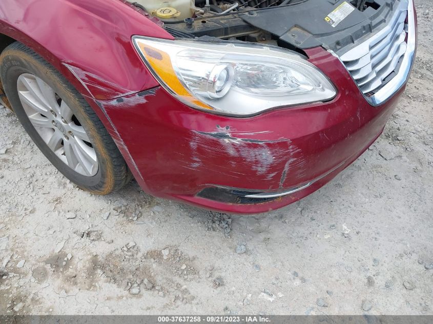 2013 CHRYSLER 200 TOURING - 1C3CCBBB4DN600712