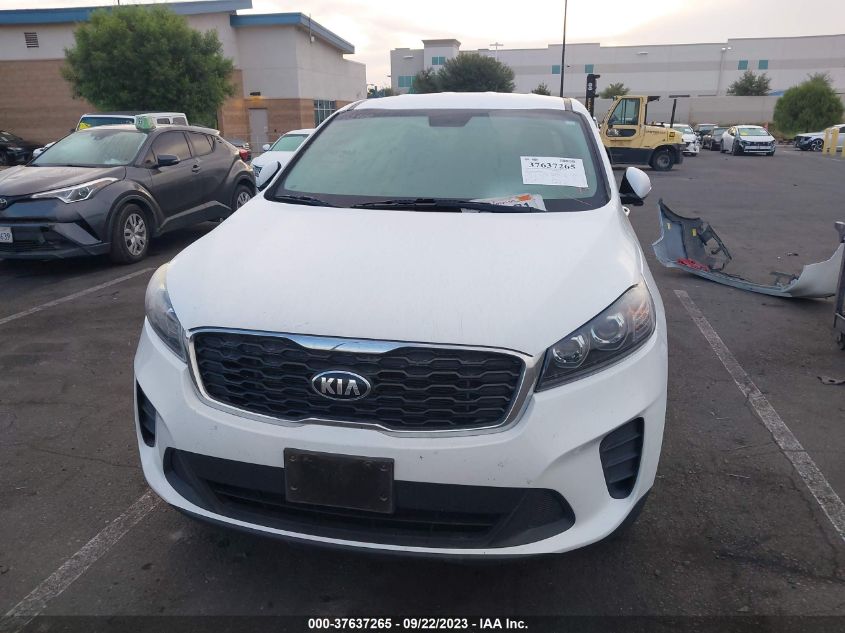 2019 KIA SORENTO LX - 5XYPG4A37KG444905