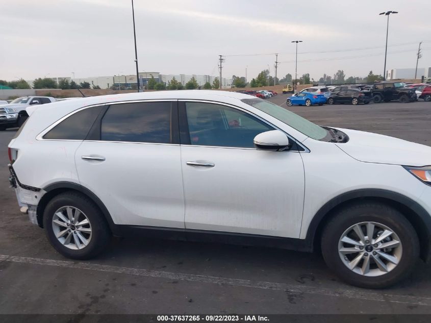 2019 KIA SORENTO LX - 5XYPG4A37KG444905