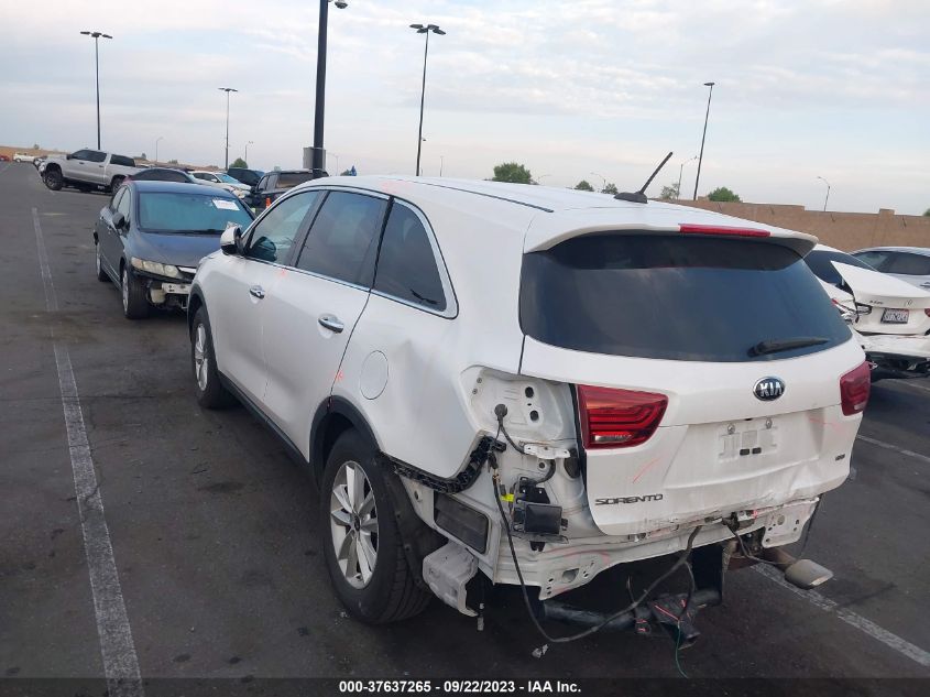 2019 KIA SORENTO LX - 5XYPG4A37KG444905