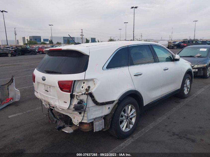 2019 KIA SORENTO LX - 5XYPG4A37KG444905