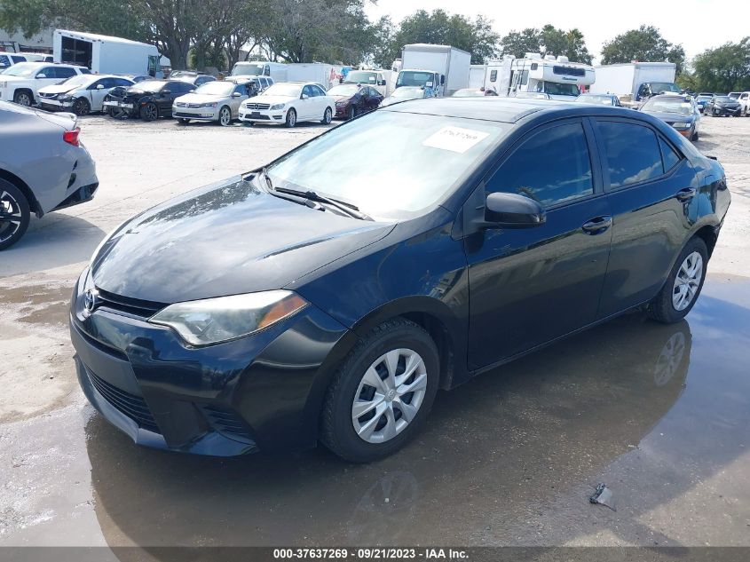 2015 TOYOTA COROLLA L/LE/S/S PLUS/LE PLUS - 2T1BURHE8FC370886
