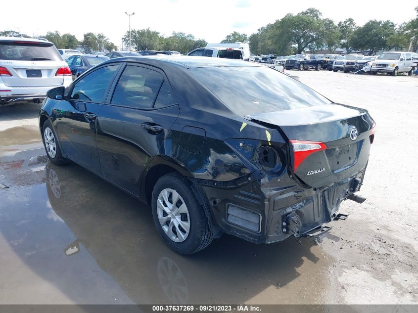2015 TOYOTA COROLLA L/LE/S/S PLUS/LE PLUS - 2T1BURHE8FC370886
