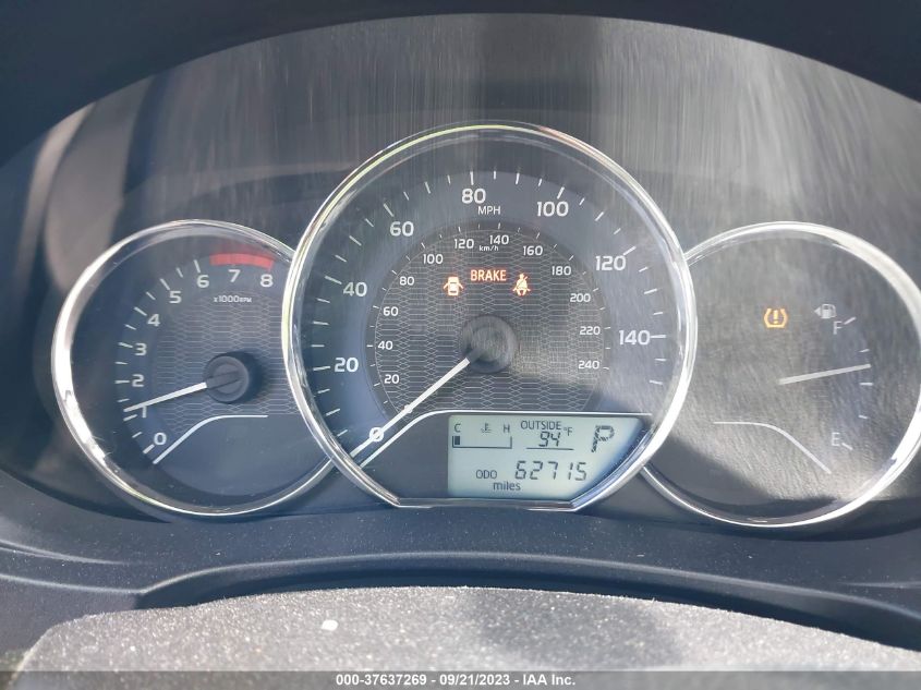 2015 TOYOTA COROLLA L/LE/S/S PLUS/LE PLUS - 2T1BURHE8FC370886