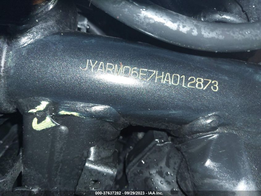 2017 YAMAHA FZ07 JYARM06E7HA012873