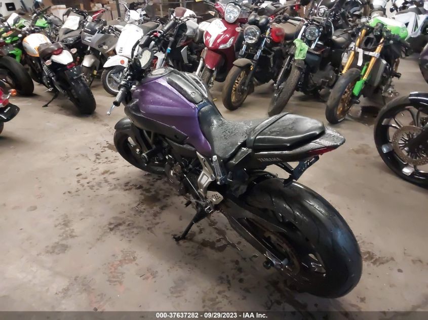 2017 YAMAHA FZ07 JYARM06E7HA012873
