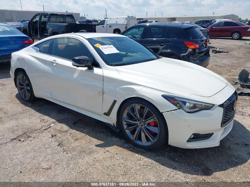 VIN JN1FV7LLXNM680289 Infiniti Q60 RED SPORT 400 2022