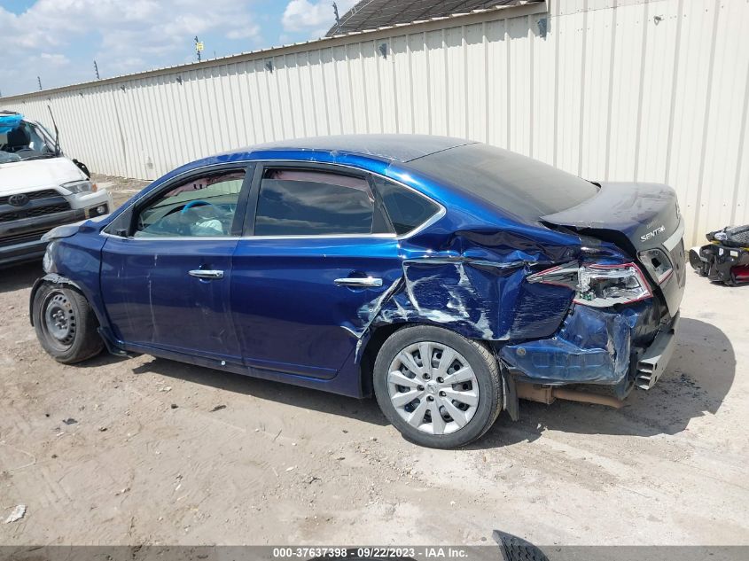 2016 NISSAN SENTRA S - 3N1AB7AP9GY315983