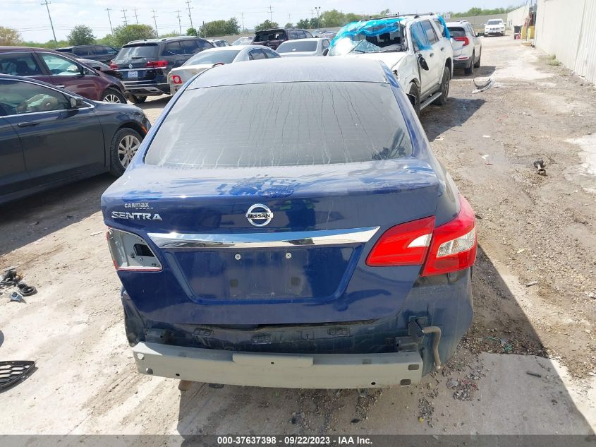 2016 NISSAN SENTRA S - 3N1AB7AP9GY315983