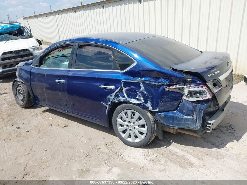 2016 NISSAN SENTRA S - 3N1AB7AP9GY315983