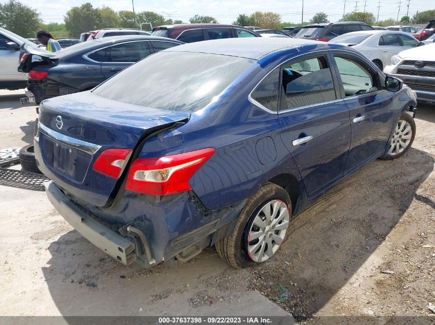 2016 NISSAN SENTRA S - 3N1AB7AP9GY315983