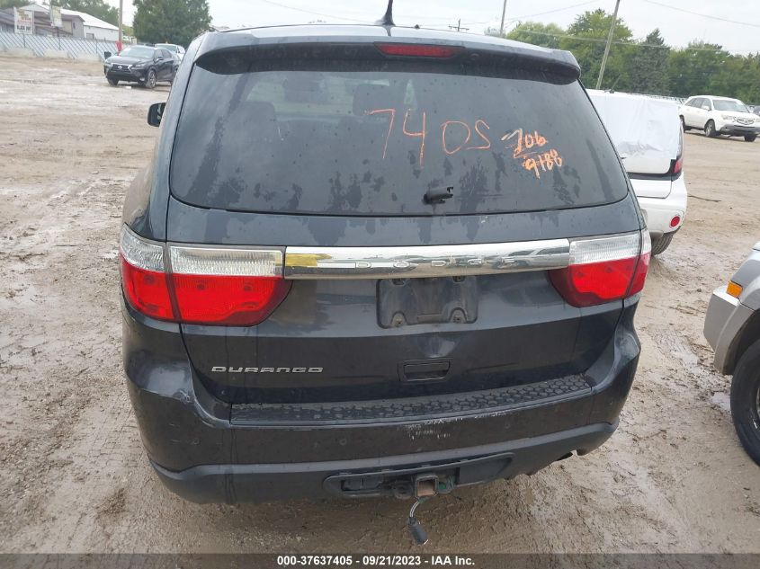 2013 DODGE DURANGO SXT - 1C4RDHAG1DC672479