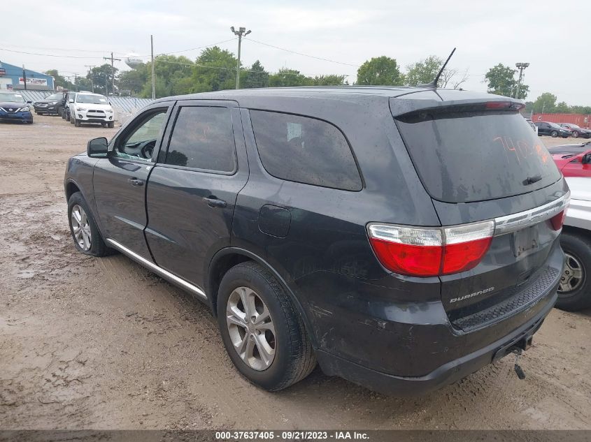 2013 DODGE DURANGO SXT - 1C4RDHAG1DC672479