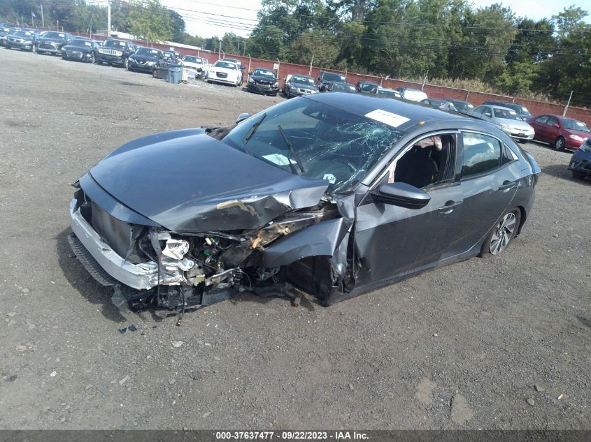 2019 HONDA CIVIC HATCHBACK LX - SHHFK7H38KU422015