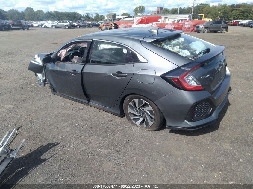 2019 HONDA CIVIC HATCHBACK LX - SHHFK7H38KU422015