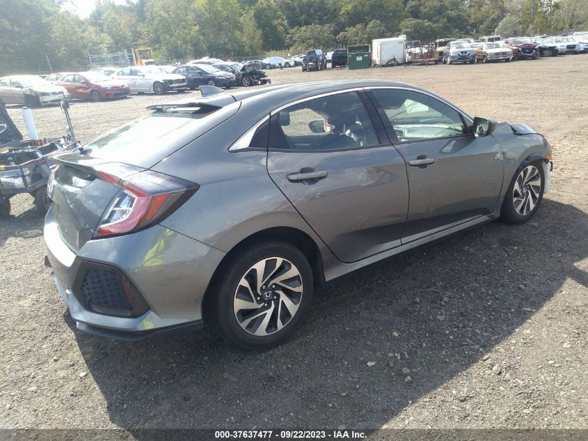 2019 HONDA CIVIC HATCHBACK LX - SHHFK7H38KU422015