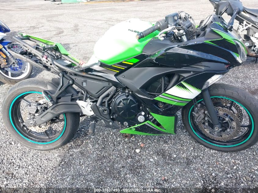 2018 KAWASAKI NINJA 650 JKAEXEK13JGA12140