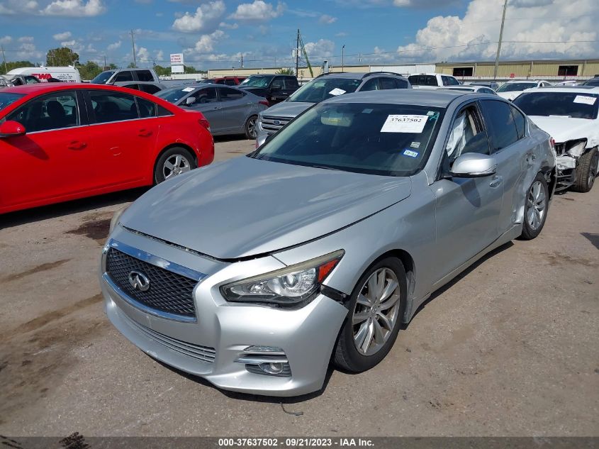 2015 INFINITI Q50 PREMIUM/SPORT - JN1BV7AP8FM341908