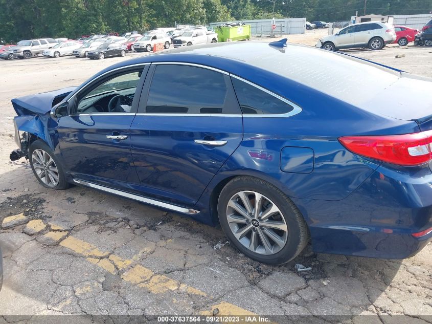 2017 HYUNDAI SONATA SPORT/LIMITED - 5NPE34AF4HH527545