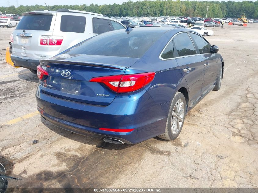 2017 HYUNDAI SONATA SPORT/LIMITED - 5NPE34AF4HH527545