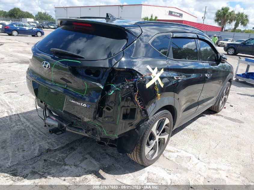 2016 HYUNDAI TUCSON LIMITED/SPORT AND ECO/SE - KM8J33A20GU222940