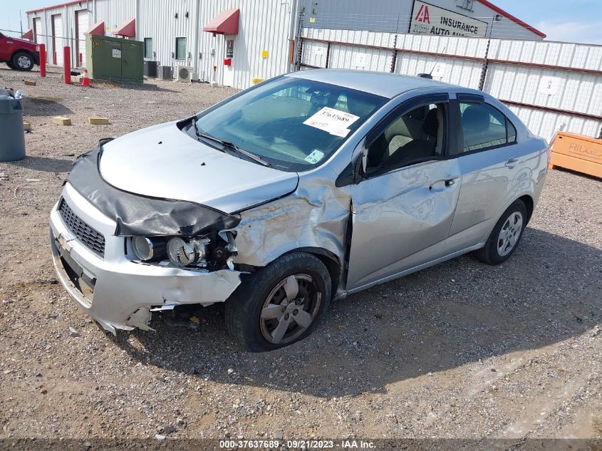 2016 CHEVROLET SONIC LS - 1G1JA5SH2G4185696