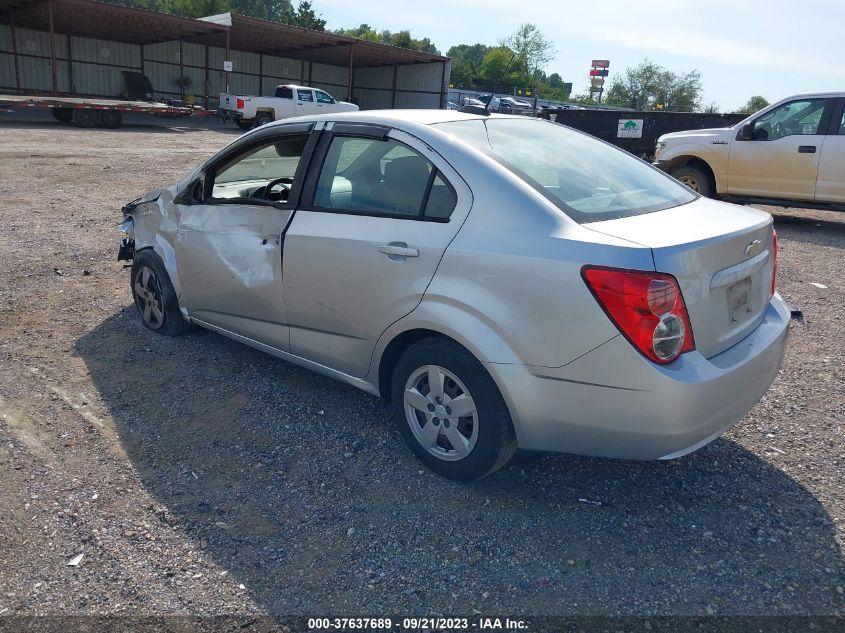 2016 CHEVROLET SONIC LS - 1G1JA5SH2G4185696