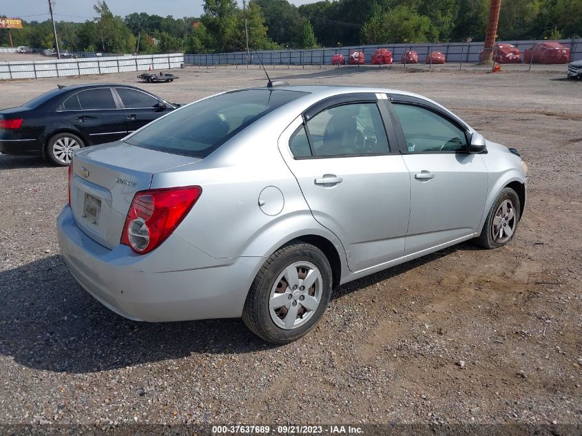2016 CHEVROLET SONIC LS - 1G1JA5SH2G4185696
