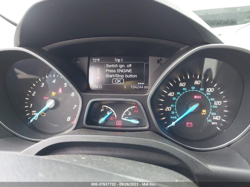 2013 FORD ESCAPE SEL - 1FMCU9H91DUD38350