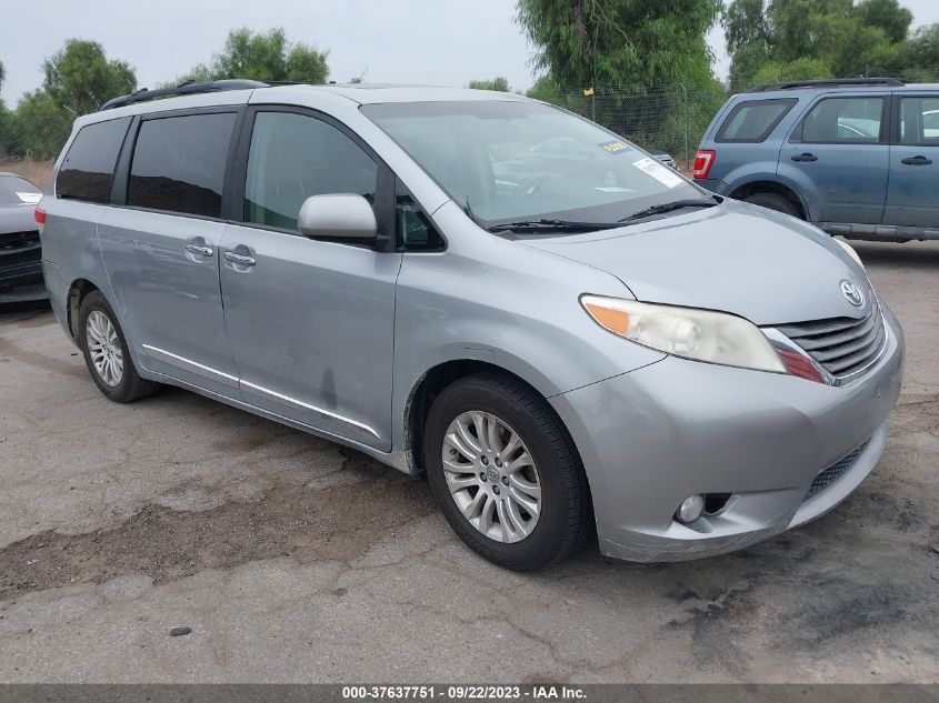 2014 TOYOTA SIENNA XLE/LIMITED - 5TDYK3DC3ES519809