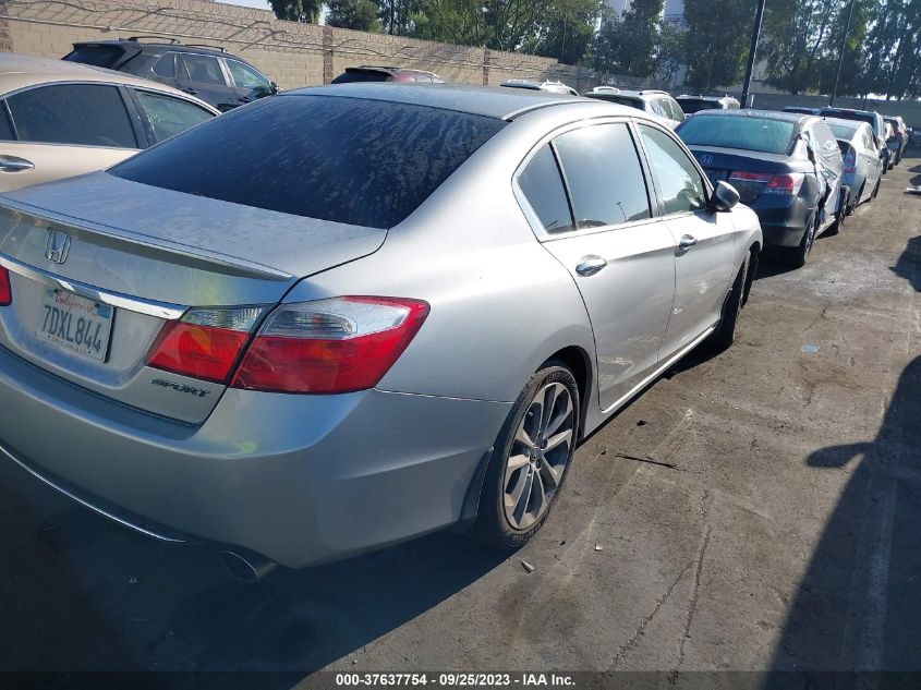2014 HONDA ACCORD SEDAN SPORT - 1HGCR2F52EA029147