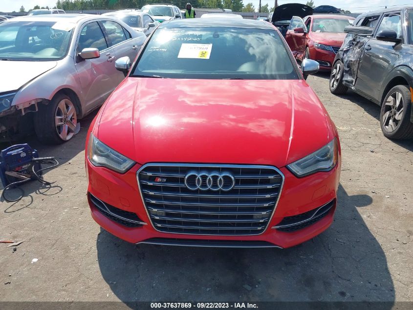2015 AUDI S3/A3 2.0T PREMIUM PLUS WAUBFGFF6F1031233