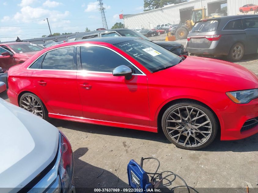 2015 AUDI S3/A3 2.0T PREMIUM PLUS WAUBFGFF6F1031233