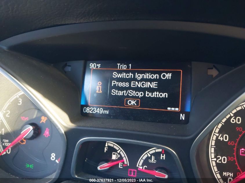 2016 FORD FOCUS ST 1FADP3L93GL216092