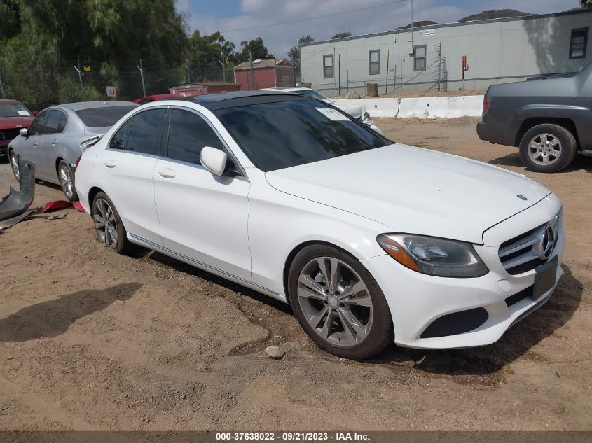 2015 MERCEDES-BENZ C 300 SPORT/LUXURY/ - 55SWF4JB5FU086639