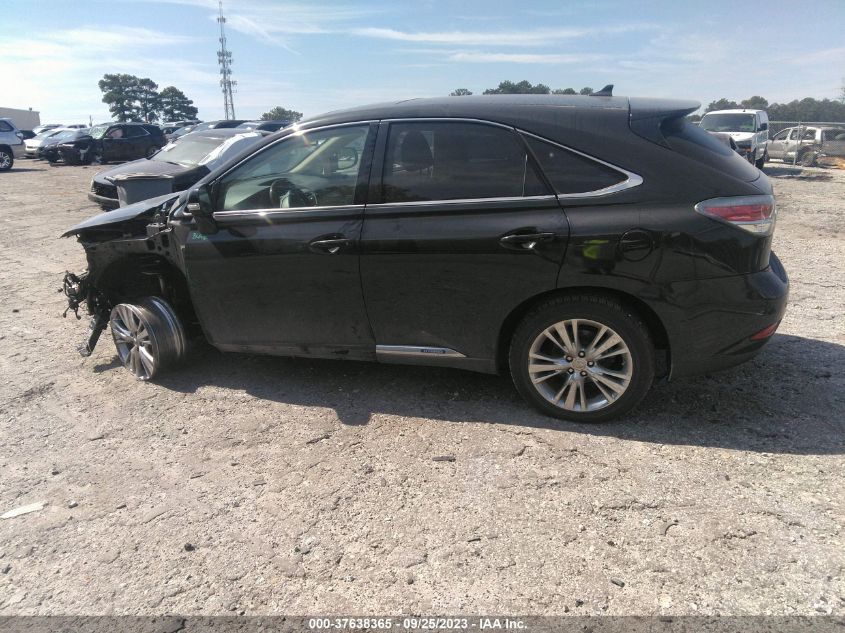 2013 LEXUS RX 450H JTJZB1BA2D2006578